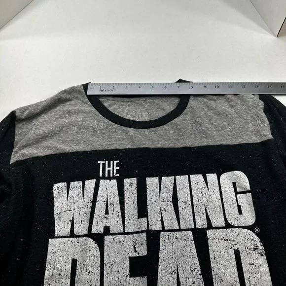 The Walking Dead Men's Size Unknown Long Sleeve Tee Shirt Black Preowned - Picture 4 of 10